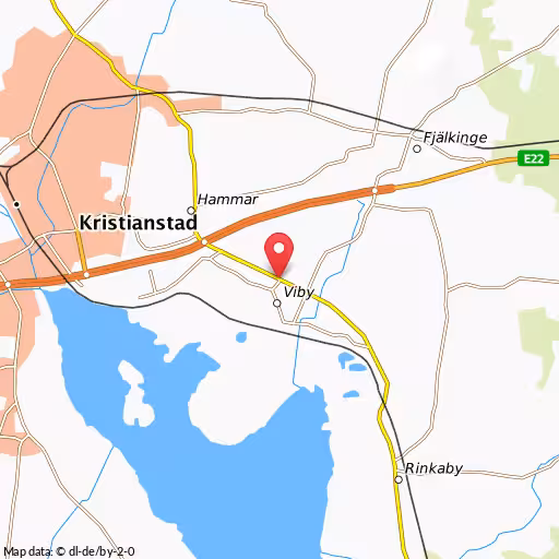 Blåljushändelse åhusvägen Kristianstad 3 bilar i en trafikolycka i Rinkaby, Kristianstad