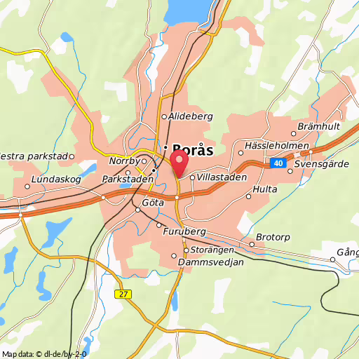 Blåljushändelse Hökegatan,åsbogatan Västra Götalands län Dagens presstalesperson är på plats