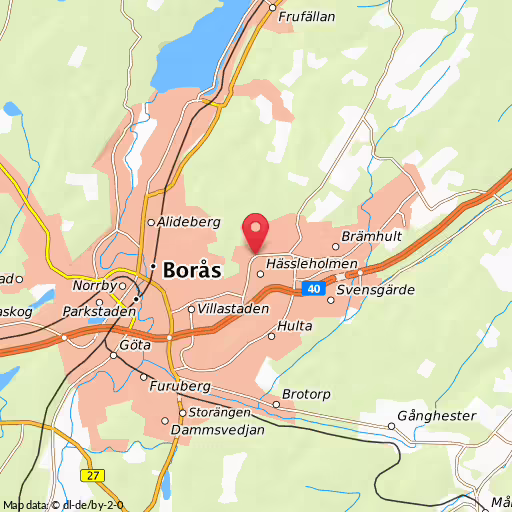 Blåljushändelse åsvägen Borås På Åsvägen är två personbilar involverade i en olycka