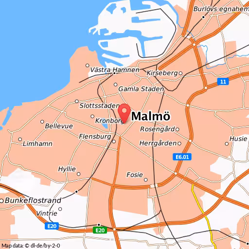 Blåljushändelse Bangatan Malmö Äggkastning