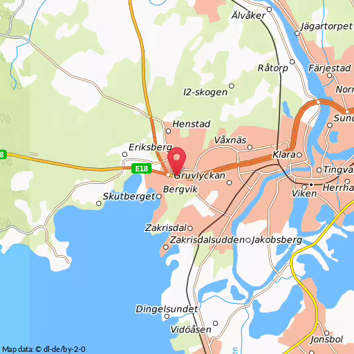 Blåljushändelse Bergviksmotet Karlstad Bilist misstänkt för vårdslöshet i trafik efter dikeskörning