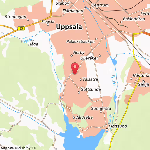 Blåljushändelse Bernadottevägen Uppsala Flera unga passagerare misstänkta för brott efter fordonsstopp