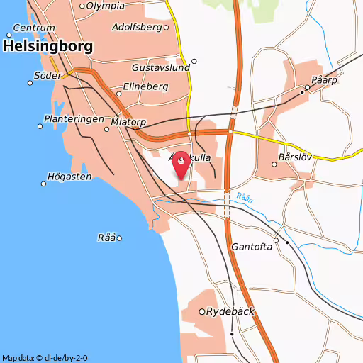 Person som blivit misshandlad samt rånad på sin bil på Bifrostgatan i Helsingborg