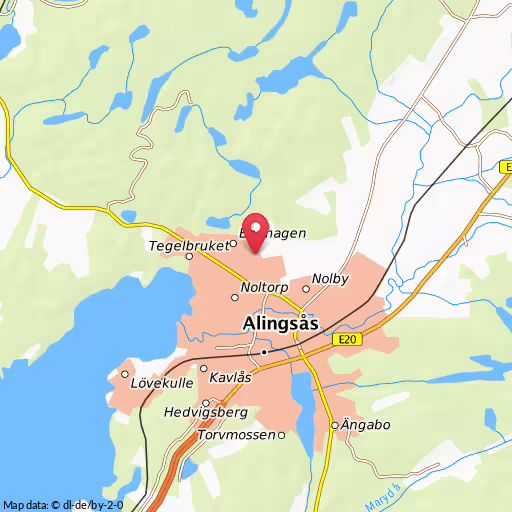 Blåljushändelse Bolltorpsvägen Alingsås Två bilar i krock i Bolltorp