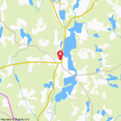 Blåljushändelse Borggatan Tingsryd Personbil som kört ner staket vid Borggatan i Ryd