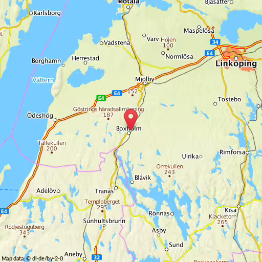 Blåljushändelse Boxholm Olycka på riksväg 32 påverkar trafiken