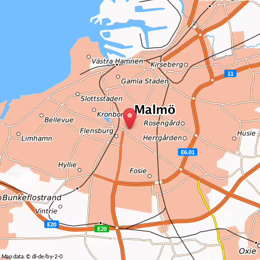 Trafikolycka, Malmö