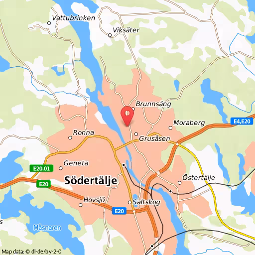 Blåljushändelse Birkavägen,bruksgatan Södertälje Pojke på cykel blir påkörd av bil