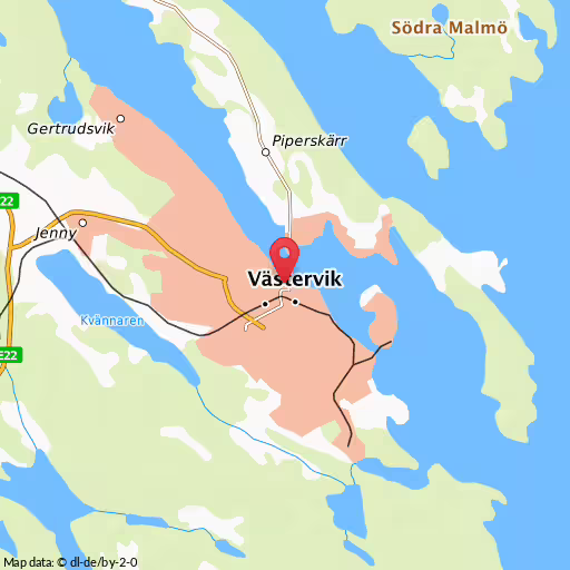 Blåljushändelse Brunnsgatan Västervik Man misstänkt för misshandel, Brunnsgatan