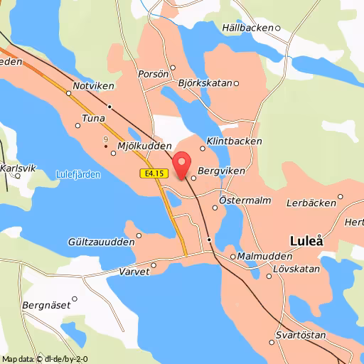 Blåljushändelse Kamrumvägen,delfingatan Norrbottens län Urval av polisens arbete i trafiken