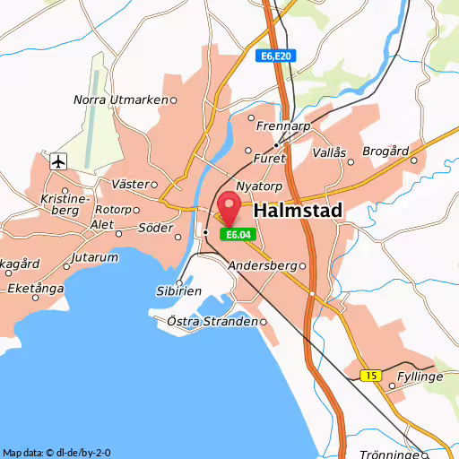 Blåljushändelse Domherregatan Hallands län Dagens presstalesperson är på plats