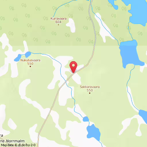 Blåljushändelse E10/kurravaaravägen Kiruna Larm om trafikolycka på E10/Kurravaaravägen i Kiruna