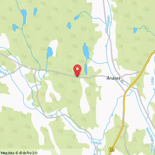 Blåljushändelse E4/skolgatan Robertsfors Ånäset, trafikolycka vid E4/Skolgatan
