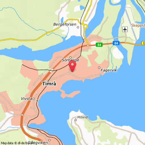 Blåljushändelse Fagerviksvägen Timrå Resultat efter en nykterhetskontroll på Södra Fagerviksvägen, Tallnäs