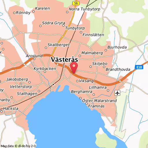 Blåljushändelse Folkparksmotet Västerås Buss och bil i krock