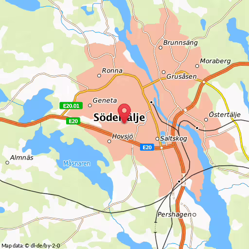 Blåljushändelse Fridenslundsvägen Södertälje En flicka i övre tonåren blir påkörd vid ett övergångsställe