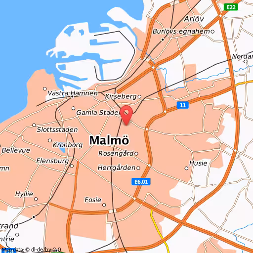 Blåljushändelse Fylkinggatan Malmö Två smällar vid fastighet i Malmö