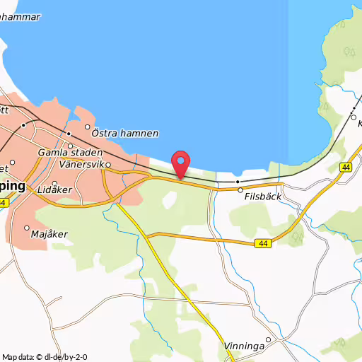 Blåljushändelse Götenevägen Lidköping Singelolycka på Götenevägen i Filsbäck