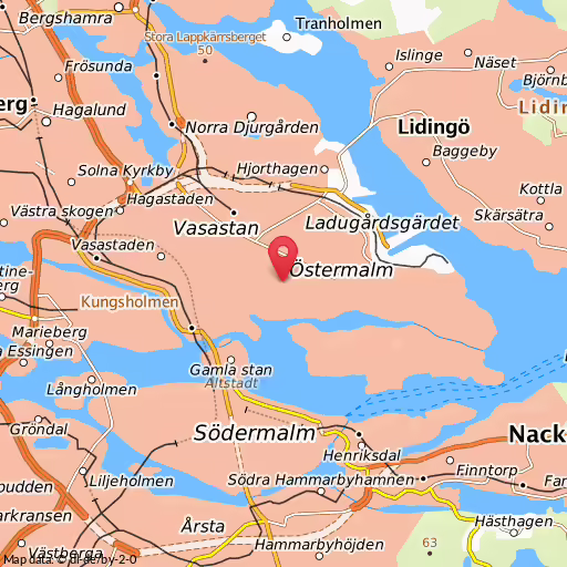Blåljushändelse Grevgatan Stockholm Larm om hög smäll på Östermalm