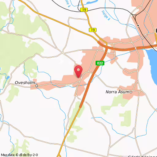 Blåljushändelse Hallarödsvägen Kristianstad Misstänkt påverkad förare stoppad, Hallarödsvägen