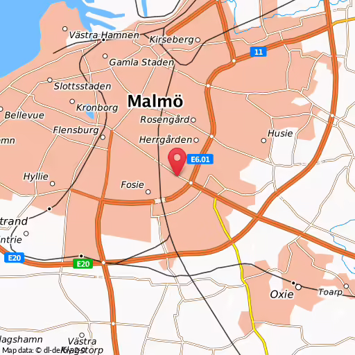 Blåljushändelse Hindbyvägen Malmö Bråk på västra Hindbyvägen