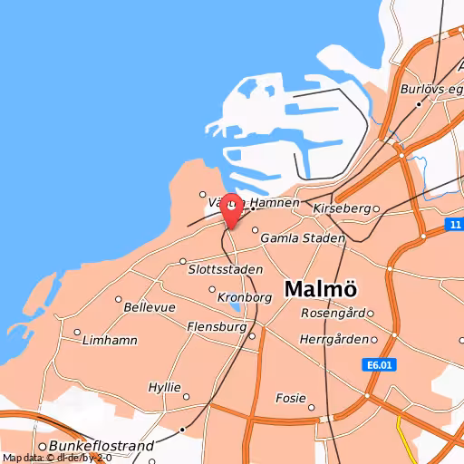 Blåljushändelse Hjortrackegatan,hjorttackegatan Malmö Larm om påkörd person, Hjortrackegatan