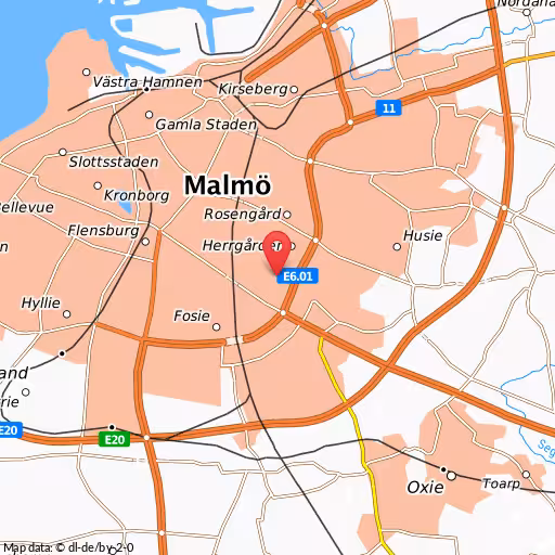 Blåljushändelse Jägersrovägen Malmö Brand på balkong i Malmö