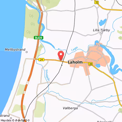 Blåljushändelse Järnvägsstationen Laholm En gående och en mopedist är involverade i en olycka på en gång-/cykelbana