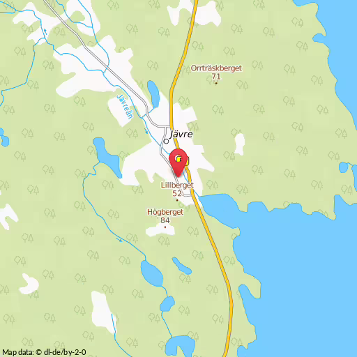 Blåljushändelse Taktvägen,jävrevägen Norrbottens län Urval av polisens arbete i trafiken