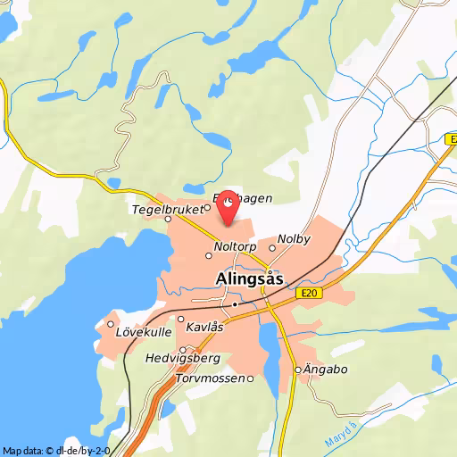 Blåljushändelse Kungegårdsgatan Alingsås Förbipasserande larmar SOS om att en man blivit påkörd på Kungegårdsgatan i Bolltorp