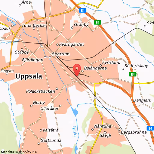 Blåljushändelse Kungsängsvägen Uppsala Man hotade personal på statlig myndighet