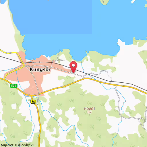 Blåljushändelse Kungsgatan Kungsör Misstänkt påverkad förare kontrollerad, Kungsgatan