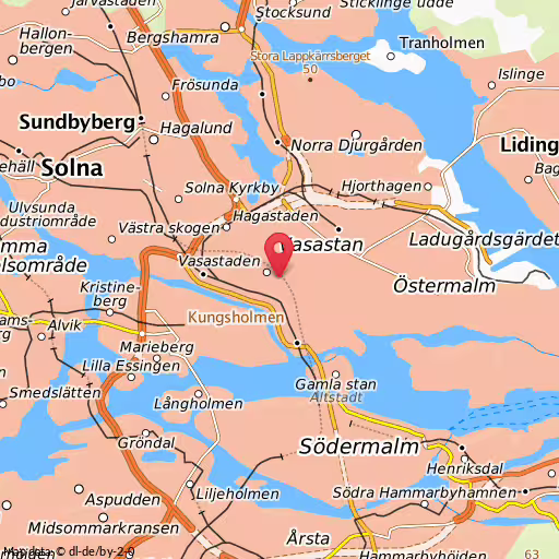 Blåljushändelse Kungstensgatan Stockholm Okänd person bryter på en dörr