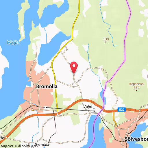 Blåljushändelse Levrasjövägen Bromölla Misstanke om drograttfylleri efter trafikolycka