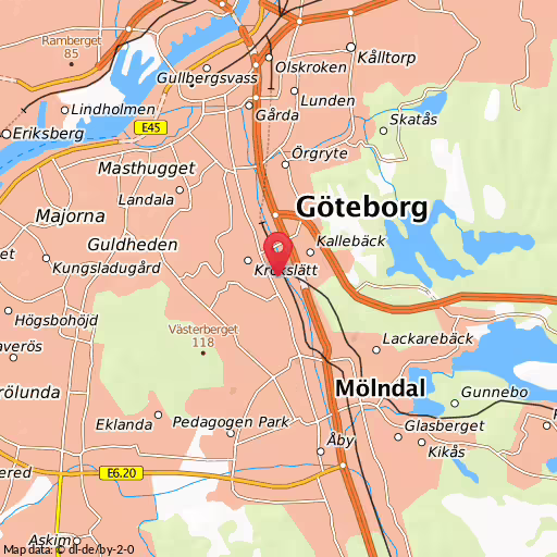 Blåljushändelse Lieberathsgatan Göteborg Larm om en buss som rullat in i en byggnad på Ebbe Lieberathsgatan