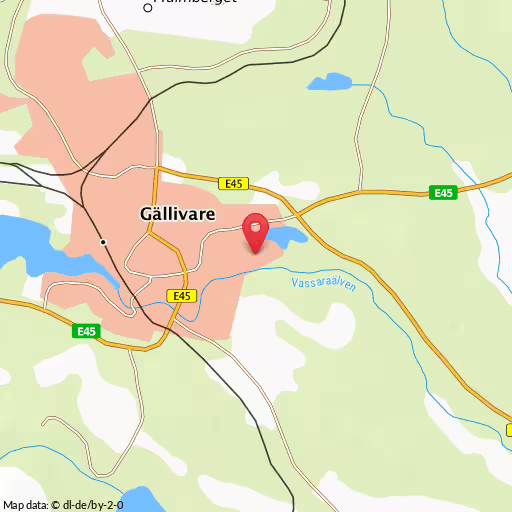 Blåljushändelse Luleåvägen,luleåvägen) Gällivare Gällivare, olycka på Luleåvägen