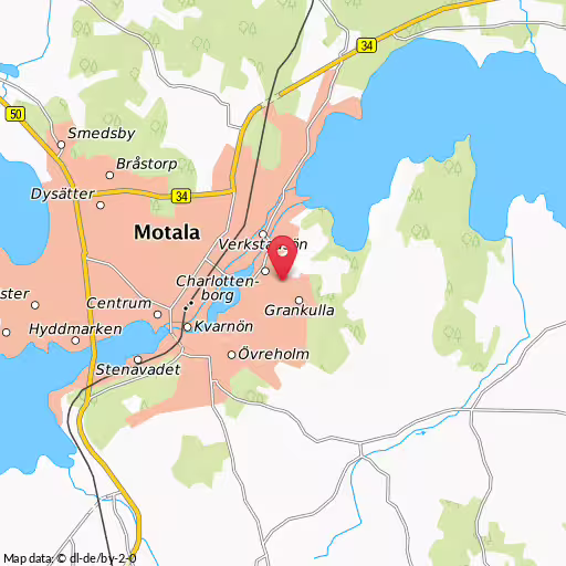 Blåljushändelse Lustigkullevägen Motala SOS-larm om påkörd person i centrala Charlottenborg