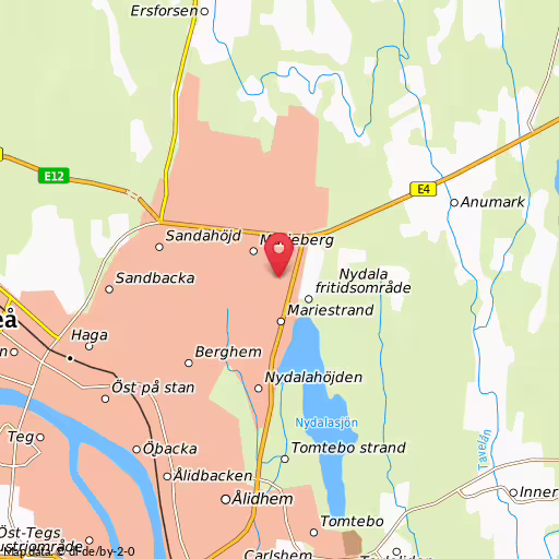 Blåljushändelse Mariehemsvägen Umeå Mariehemsvägen, kvinna misshandlad utomhus