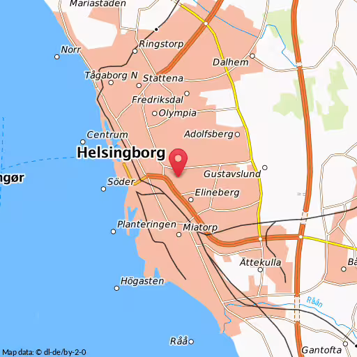 Blåljushändelse Närlundavägen Helsingborg Avspärrning på grund av misstänkt farligt föremål, Närlundavägen