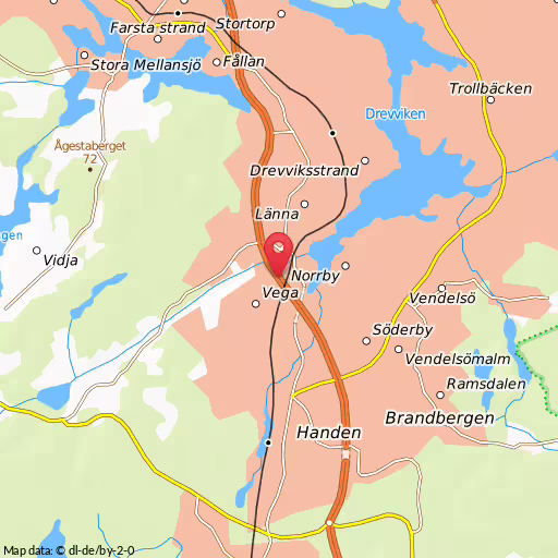 Blåljushändelse Nynäsvägen,klockarvägen Haninge Kvinna påkörd vid övergångsställe