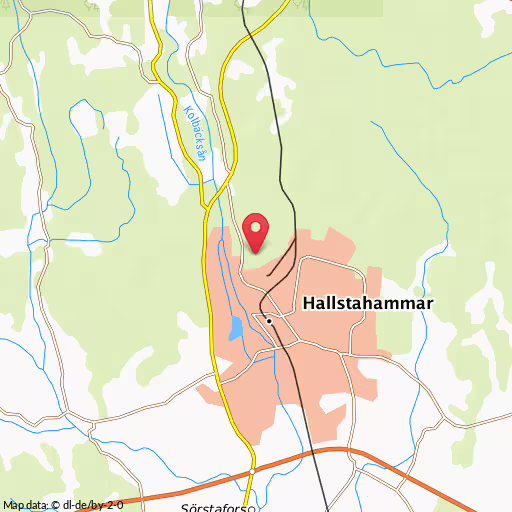 Blåljushändelse Olbergavägen Hallstahammar Olycka med fyrhjuling