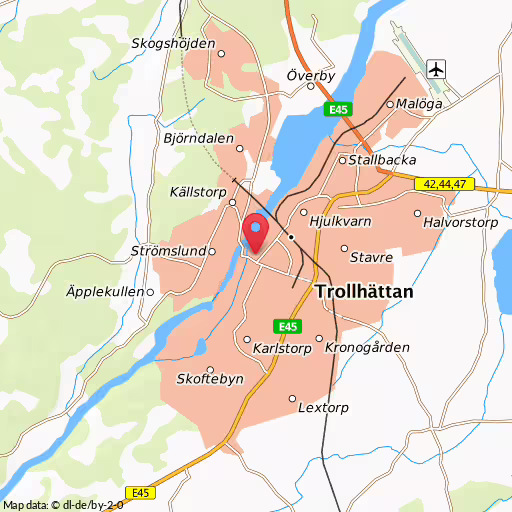 Blåljushändelse österlånggatan Trollhättan Polisen larmas till Österlånggatan, där en man i 50-årsåldern uppges ha blivit hotad med ett knivliknande föremål