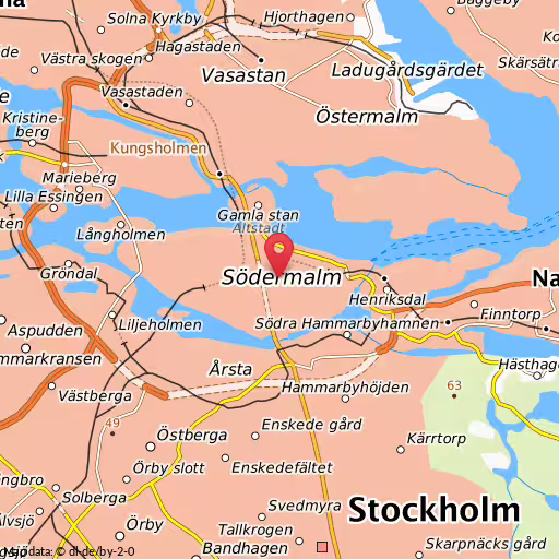 Blåljushändelse östgötagatan Stockholm Samtal om pågående misshandel utomhus på Östgötagatan