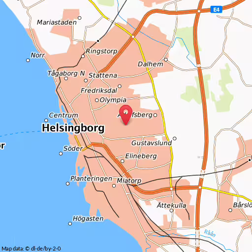Blåljushändelse Motalagatan/,östhammarsgatan Helsingborg Trafikolycka, Helsingborg