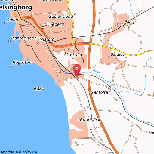 Blåljushändelse Pålstorpsvägen Helsingborg Singelolycka, Gantofta