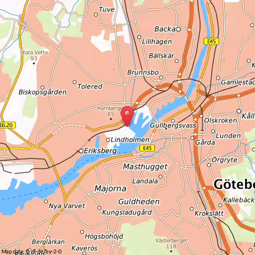 Blåljushändelse Pumpgatan Göteborg Man till sjukhus. Skadad under bussfärd