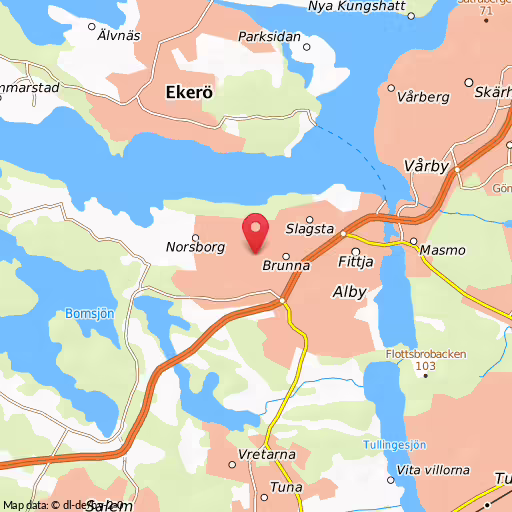 Blåljushändelse Rågvägen Botkyrka Man stickskadad i Norsborg