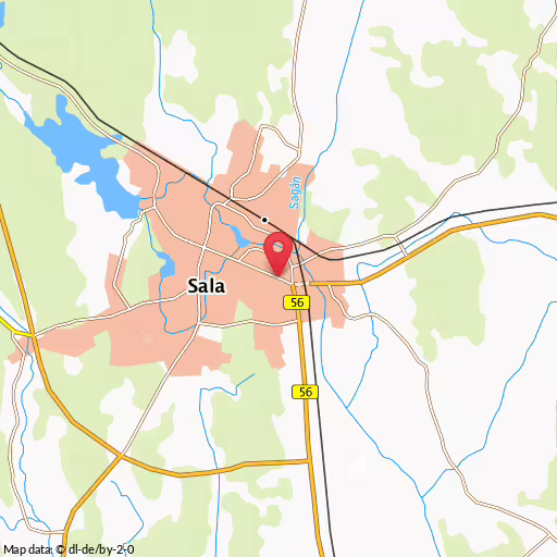 Blåljushändelse Ringgatan Sala Passagerare misstänkt för brott efter trafikkontroll