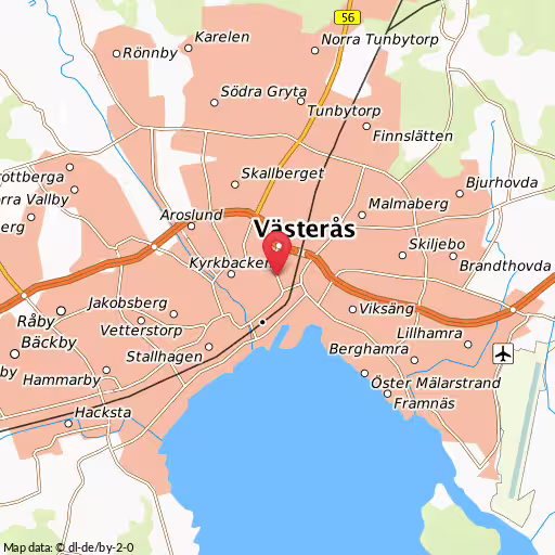 Blåljushändelse Ringvägen Västerås Man omhändertogs efter att ha startat en brand