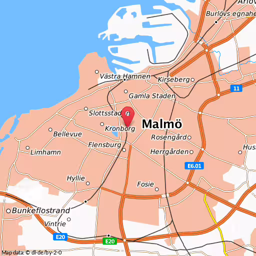 Blåljushändelse Slöjdgatan Malmö Drograttfylleri, Slöjdgatan i Malmö